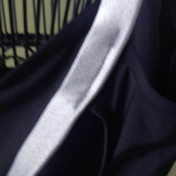 Speedo, Size 12, Dark Blue, and White Women's Swimsuit With Tummy Control. - Picture 8 of 9